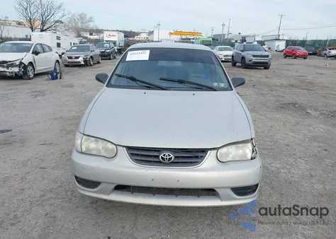 2001 Toyota Corolla Ce из США, поврежденный, VIN 2T1BR12E71C476234